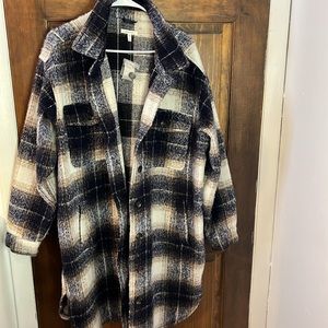 Mautices plaid duster